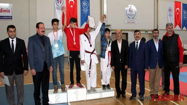 Erkek ve Bayan Tekvando İl Şampiyonası müsabakaları sona erdi