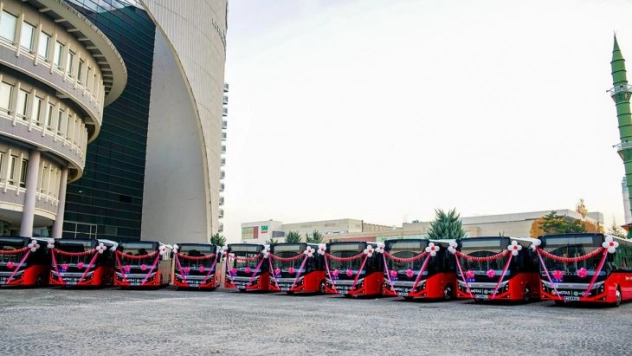 MOTAŞ 10 yeni otobüs aldı