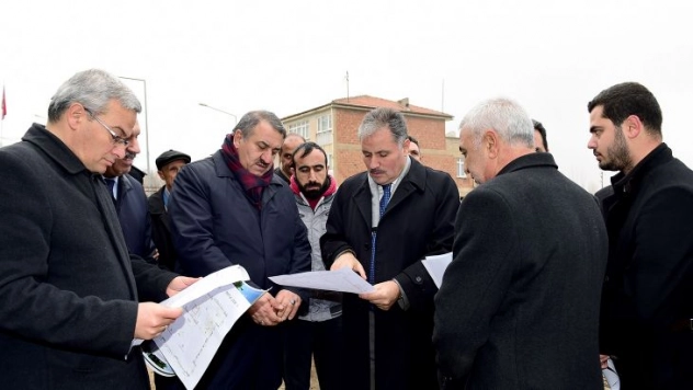 Başkan Çakır Çalışmaları Yerinde İnceledi…