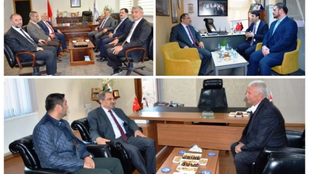 Vali Kaban'dan İşadamlarına Ziyaret