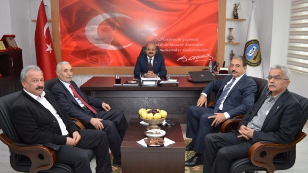 Keskin'den ESKKK Bölge Başkanlığına ziyaret