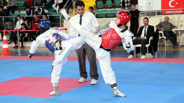 Bayan Tekvando İl Şampiyonası müsabakaları sona erdi