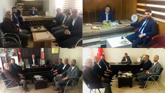 MHP Battalgazi İlçe Başkanlığından Esnaf Odasınıra Ziyaret