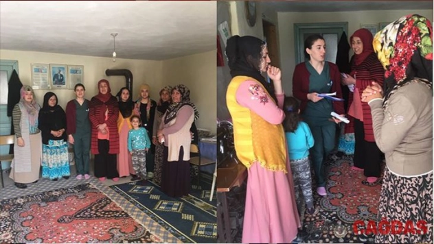 Kale'de kadın kursiyerler bilgilendirildi