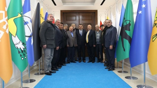 Başkan Yağlıca, Başkan Gürkan'ı Ziyaret Etti