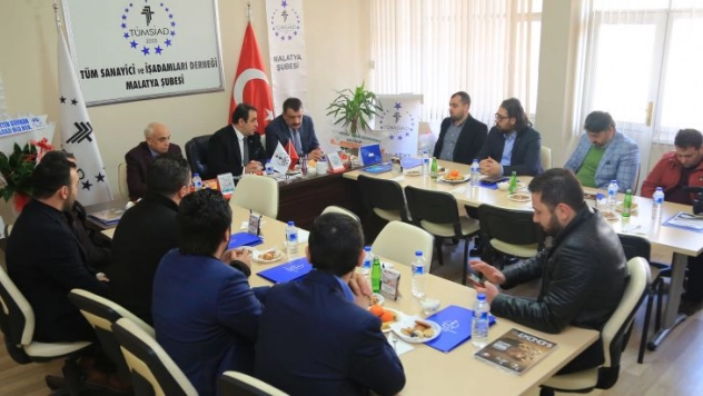 Başkan Gürkan, Başkan Gümüş'ü Ziyaret Etti