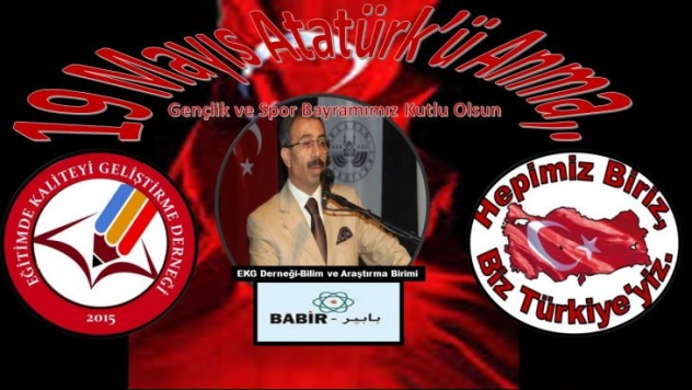 Başkan Akgün'ün, 19 Mayıs Gençlik ve Spor Bayramı Kutlama Mesajı