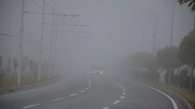Malatya'da yoğun sis