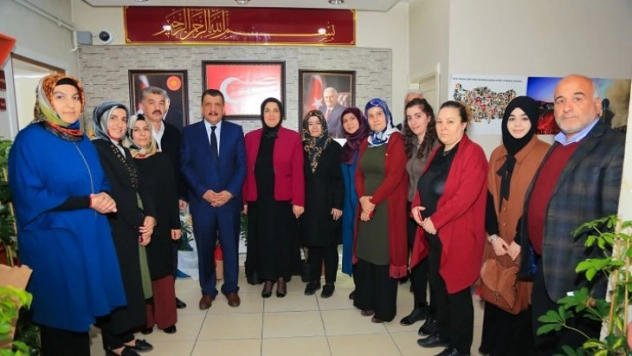 Başkan Gürkan, Oğuzhan'a Hayırlı Olsun Ziyaretinde Bulundu