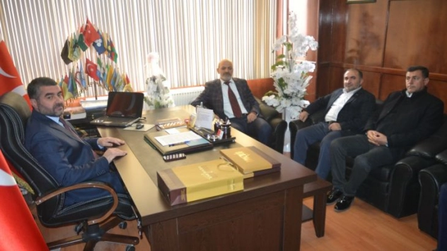 Başkan Kalan'dan Başkan Avşar'a Hayırlı Olsun Ziyareti 