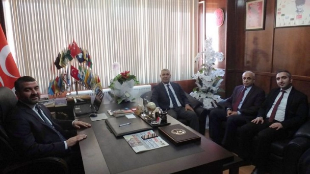 AK Parti Heyetinden Başkan Avşar'a Hayırlı Olsun Ziyareti