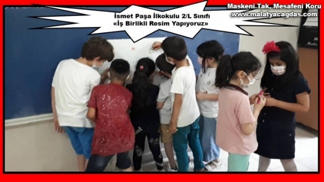 Elazığ Merkez İsmet Paşa İlkokulu 2/L Sınıfı Eğitimde Fark Yaratıyor