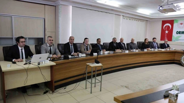 Elazığ Orman Bölge Müdürlüğü'nde planlamalar ele alındı