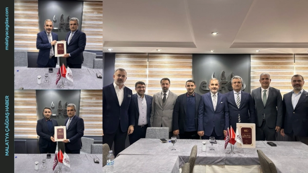 Elazığ Ticaret ve Sanayi Odası Başkanı Alan'dan Elfed'e Ziyaret