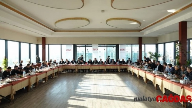 Elazığ TSO'da yıl sonu bilgilendirme ve değerlendirme toplantısı