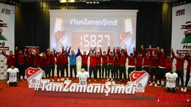 Elazığspor, alınan forma sayısını açıkladı