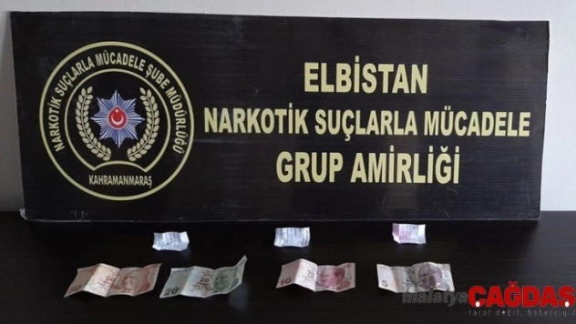 Elbistan'da uyuşturucu operasyonunda 1 tutuklama