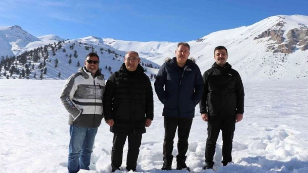 Elmalı Boğazı kayak merkezi olacak