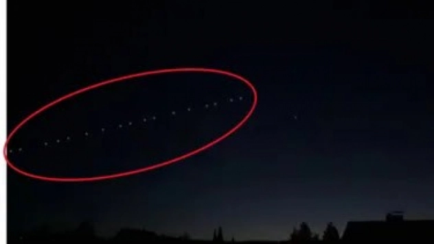 Elon Musk'ın Starlink uyduları Van semalarını aydınlattı