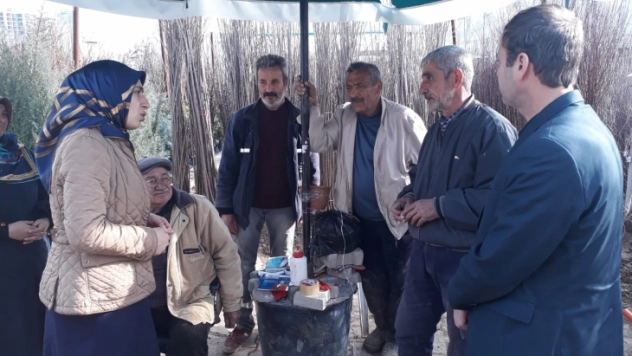 Emine Akkurt'tan Esnaf Ziyareti