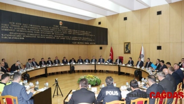 Emniyet Genel Müdürlüğünde koordinasyon toplantısı