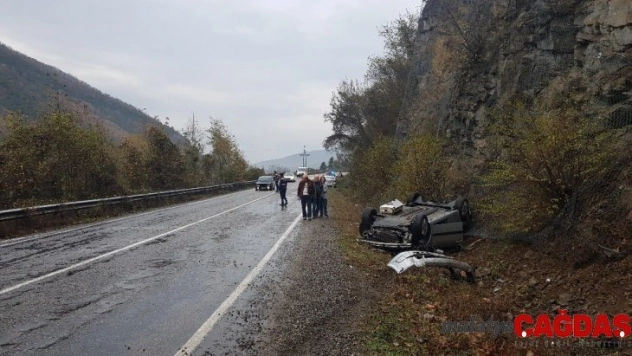 Emniyet kemeri hayatlarını kurtardı