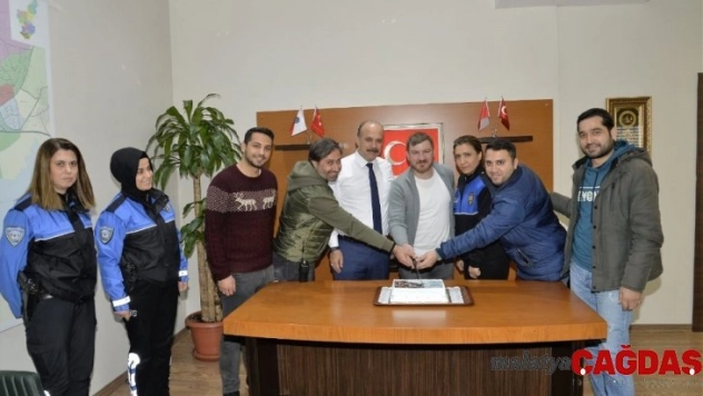 Emniyet Müdürü Aktaş Gazeteciler Gününü kutladı