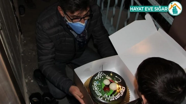 Emniyet Müdürü Dağdeviren'den çocuklara doğum günü sürprizi