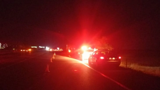 Emniyet şeridinde feci kaza: 2 yaralı