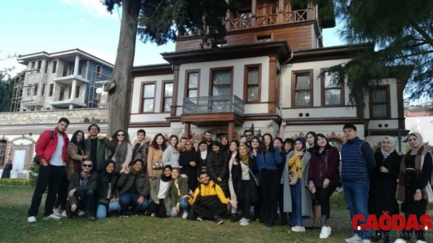 Erasmus öğrencileri Kocaeli'nin tarihini tanıdı