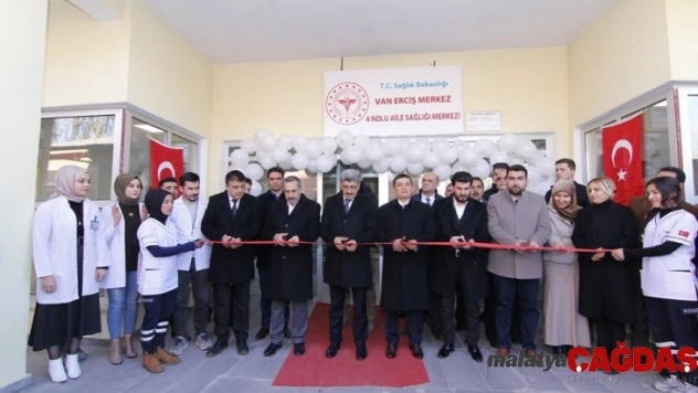 Erciş'te 5 milyon 816 bin TL'lik sağlık yatırımları hizmete açıldı