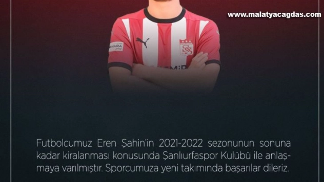 Eren Şahin, Şanlıurfaspor'a transfer oldu