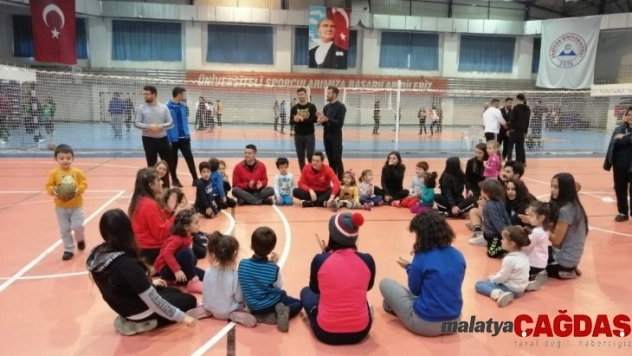 ERÜ Spor Bilimleri 55 öğrenciyi misafir etti