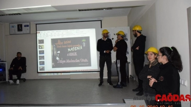 ERÜ Spor Bilimleri madencileri unutmadı