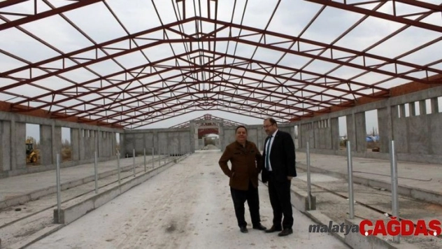 Erzincan'da 500 Başlık Düve Üretim Merkezi inşaatı hızla devam ediyor