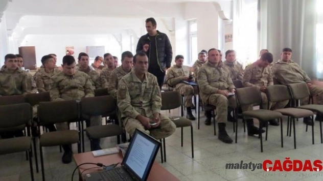Jandarma personeline avcılık mevzuatı eğitimi verildi
