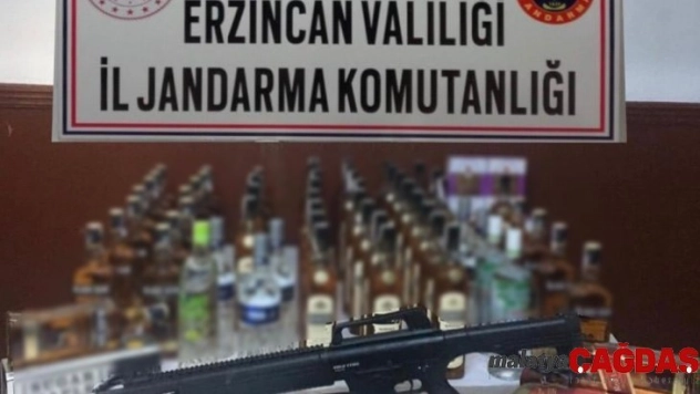 Erzincan'da kaçakçılık operasyonu