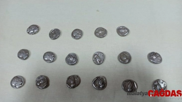 Erzincan'da Roma dönemine ait tarihi sikke ele geçirildi