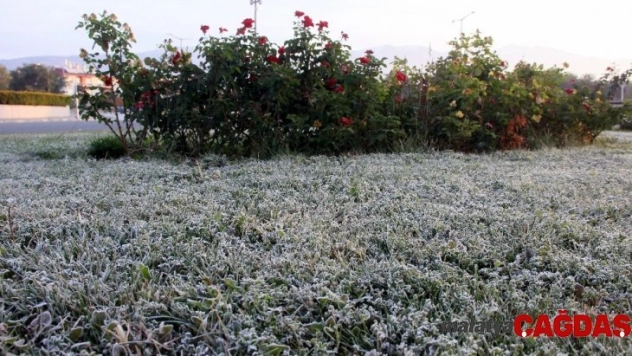 Erzincan'da sıcaklık sıfırın altına düştü