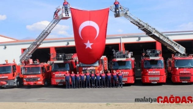 Erzincan itfaiyesi 2019 yılında 3 bin 500 kişiye eğitim verdi