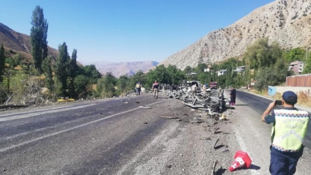 Erzurum'da feci kaza: 1 ölü