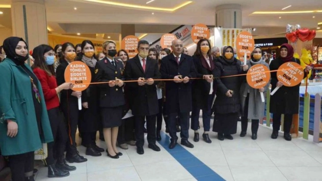 Erzurum'da kadına yönelik şiddete karşı uluslararası mücadele günü etkinlikleri