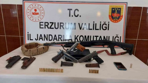 Erzurum'da terör operasyonu
