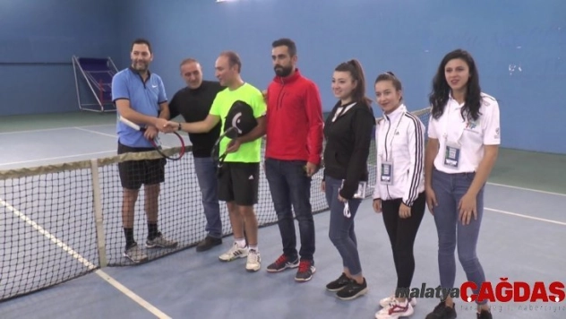 Erzurum'da tenis heyecanı