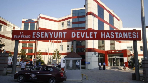 Esenyurt Devlet Hastanesinde yangın