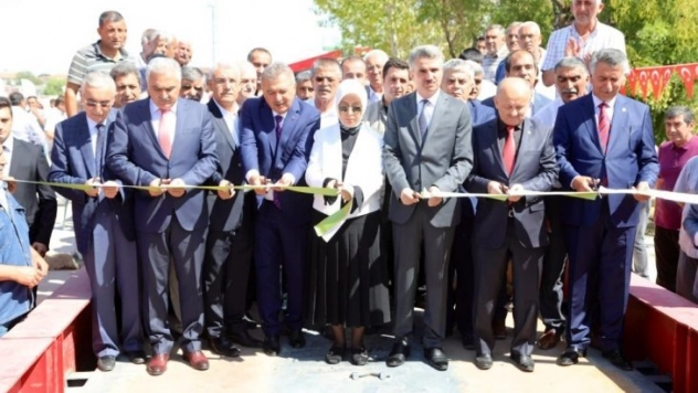 Tüfenkci, pancar alım kampanyası açılış törenine katıldı