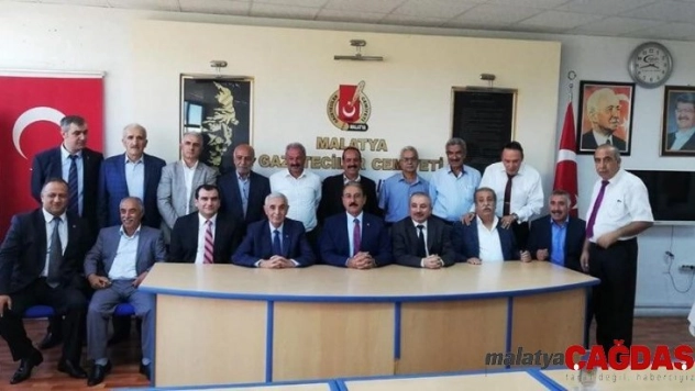 Esnaf odalarından  MGC'ye ziyaret