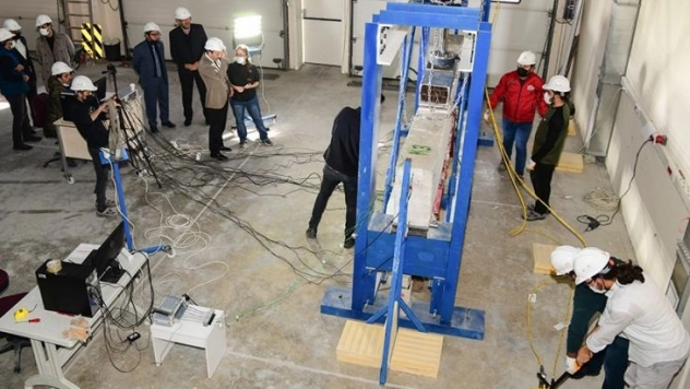 ETÜ bünyesinde gerçekleştirilen proje ile inşaat sezonun 12 ay boyunca devam etmesi hedefleniyor