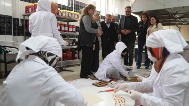 Eyyübiye'de  kadın girişimcilere destek