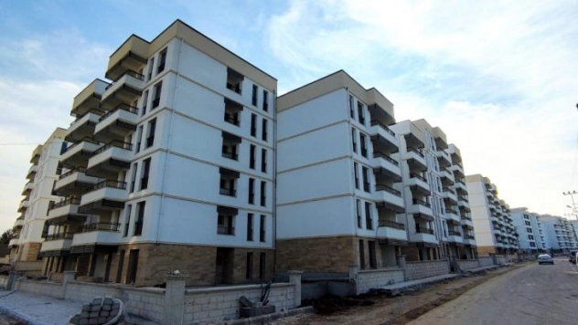 Eyyübiye'de binalar yükselmeye devam ediyor